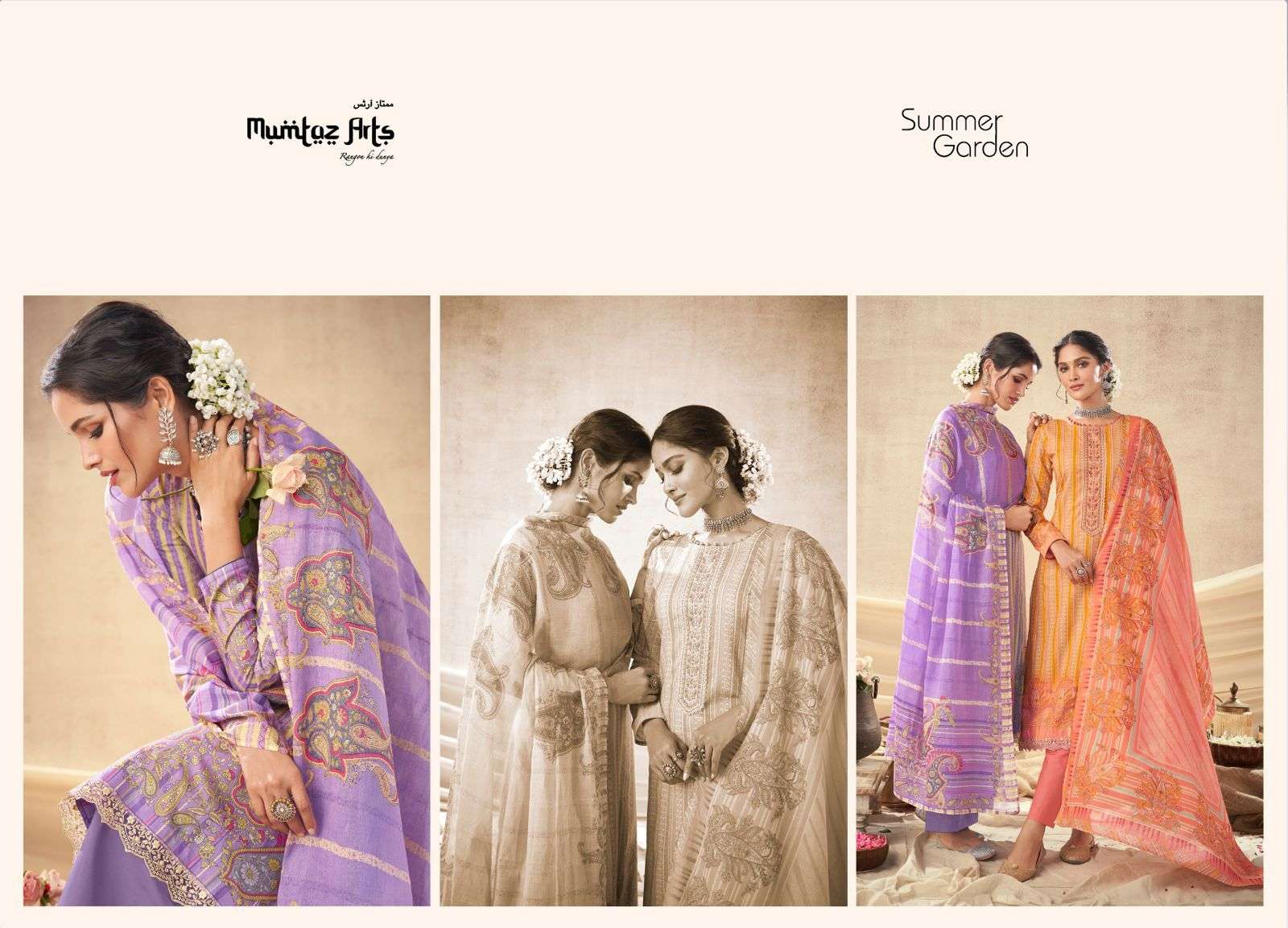 summer garden by mumtaz arts indian designer salwar suits catalogue collection 2023 