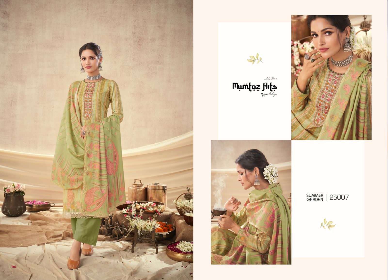 summer garden by mumtaz arts indian designer salwar suits catalogue collection 2023 