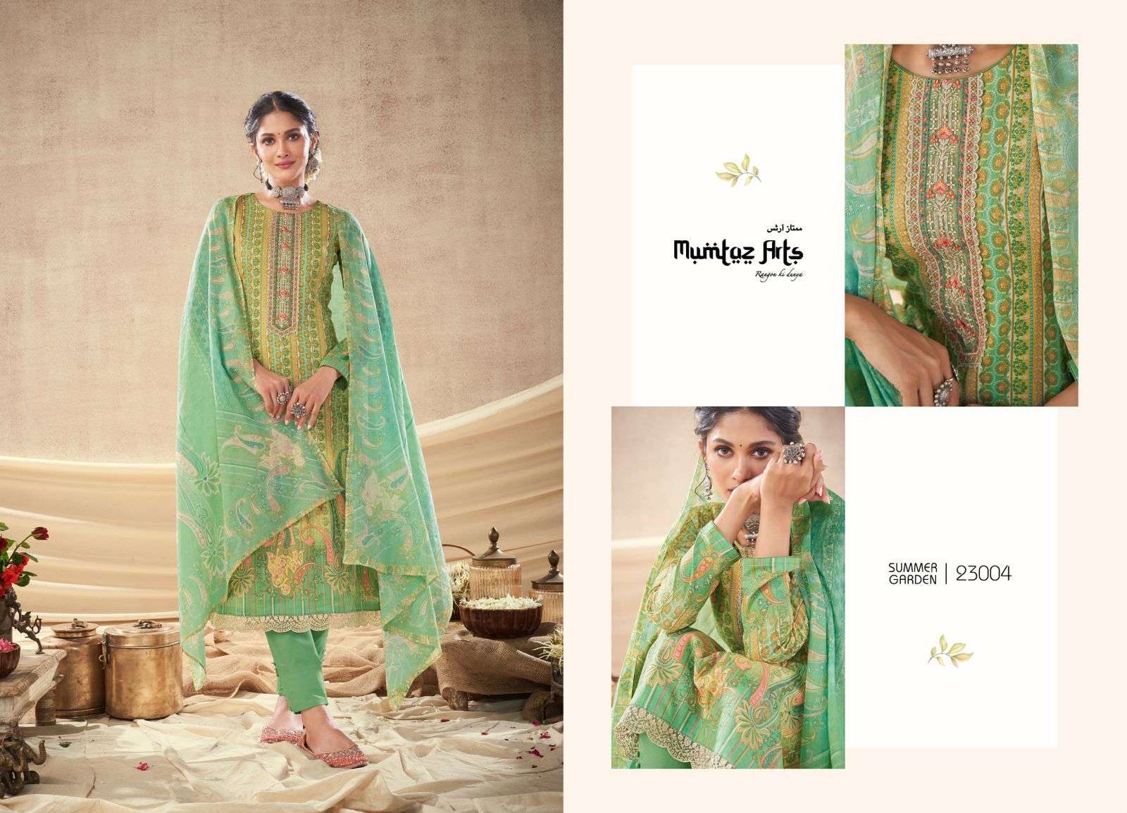 summer garden by mumtaz arts indian designer salwar suits catalogue collection 2023 