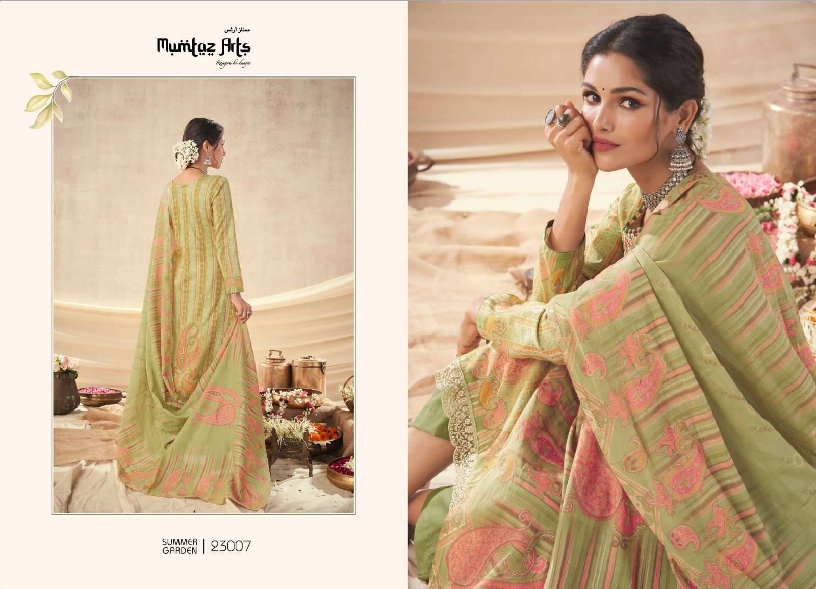 summer garden by mumtaz arts indian designer salwar suits catalogue collection 2023 