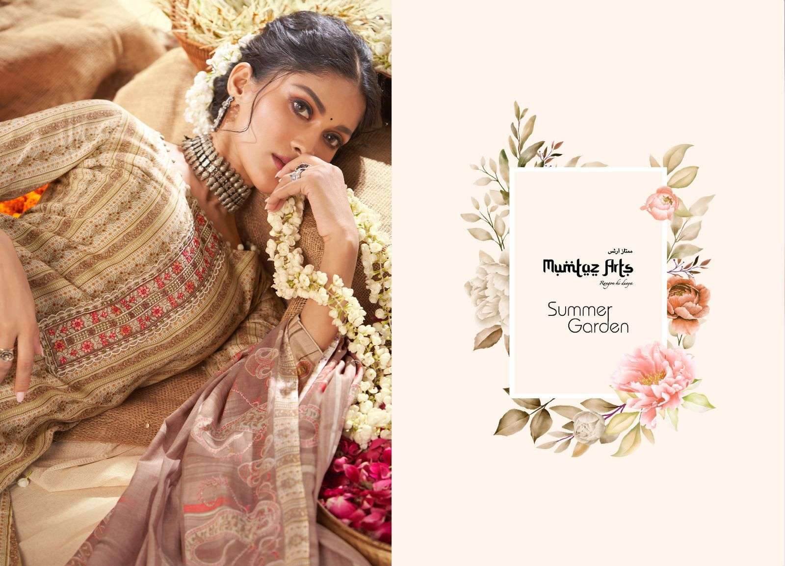 summer garden by mumtaz arts indian designer salwar suits catalogue collection 2023 
