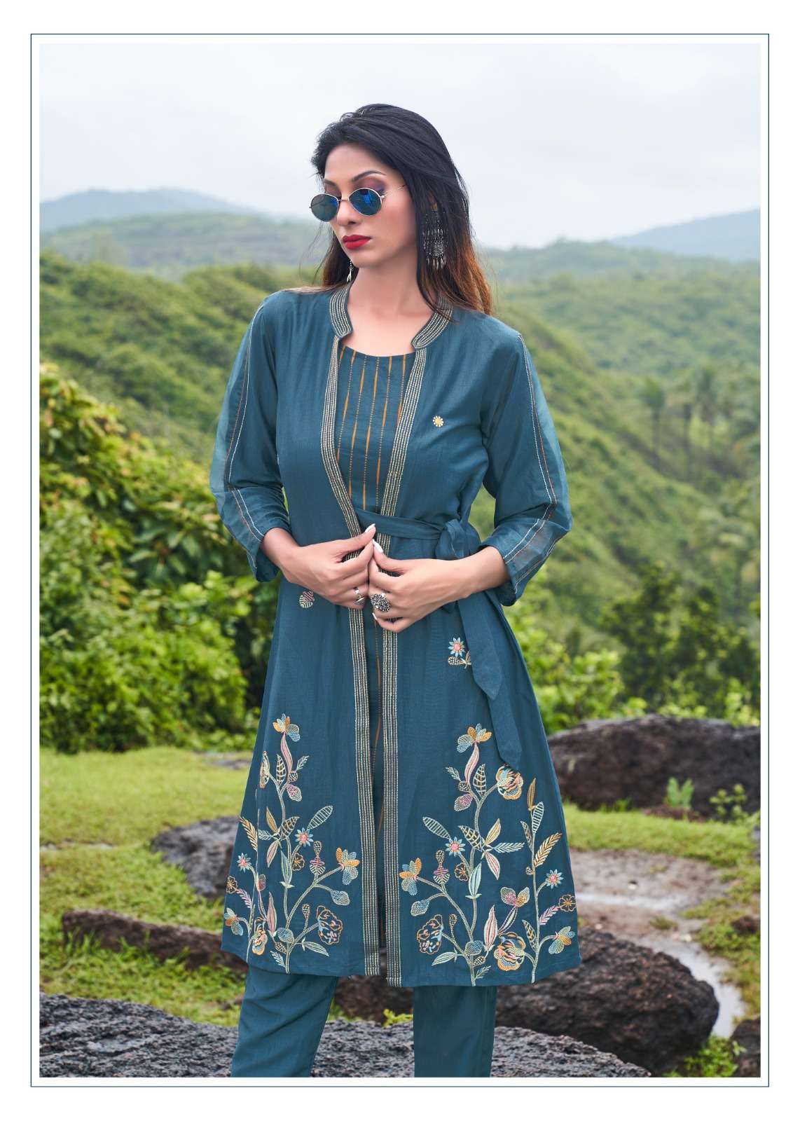 yami fashion 1001 series stylish look designer kurtis catalogue design 2023