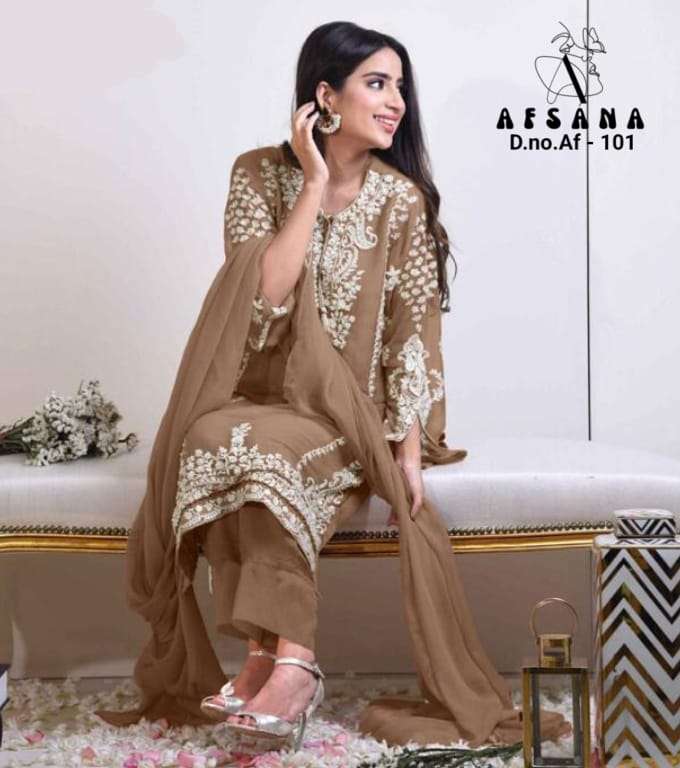 Afsana ethnic designer wear cheap online