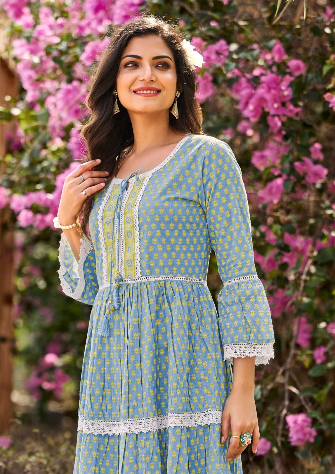 asmita by rangjyot pure soft cotton designer long tunic latest catalogue manufacturer in surat 