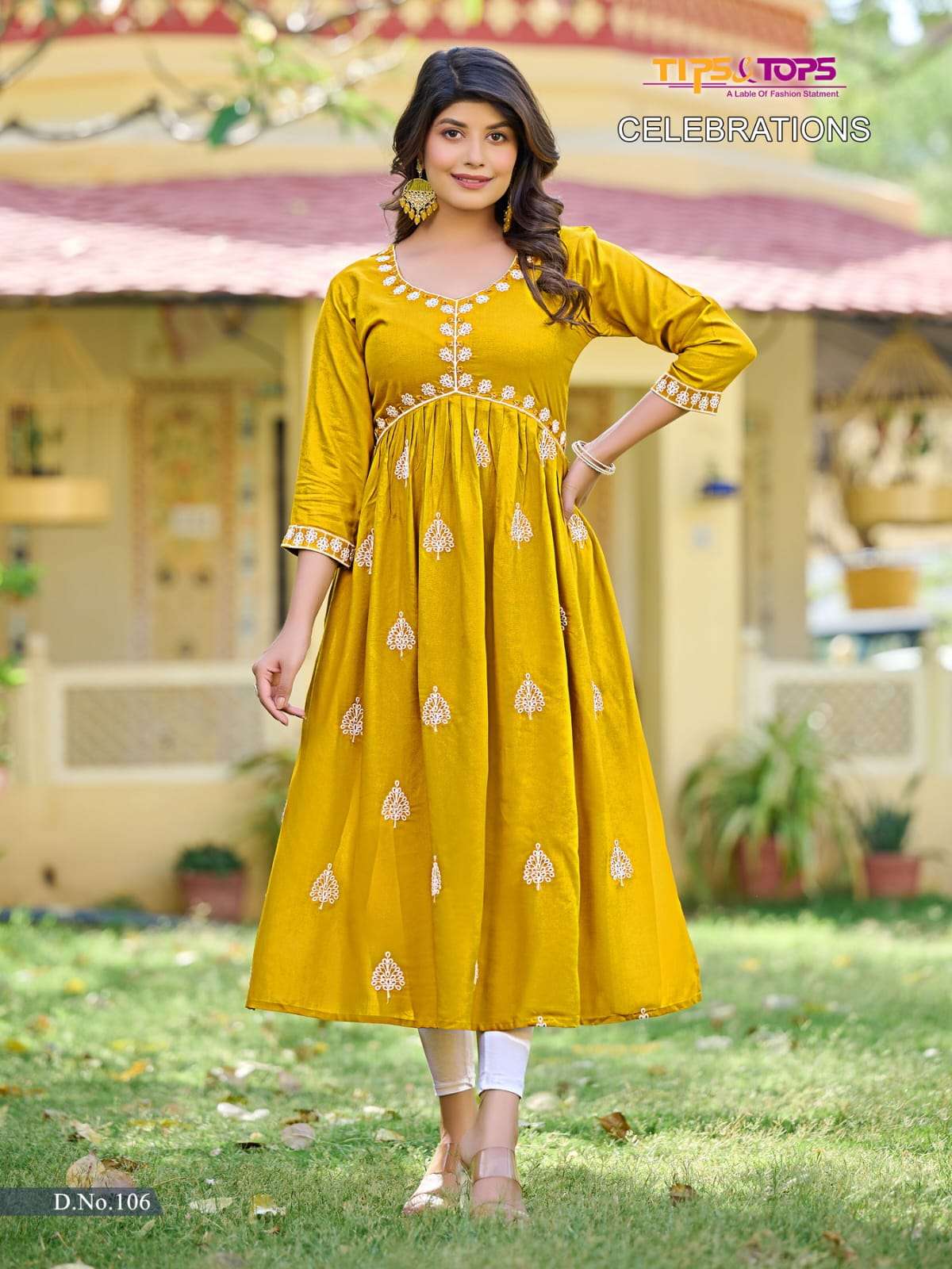 celebrations by tips and tops fancy alia style designer kurtis catalogue design 2023