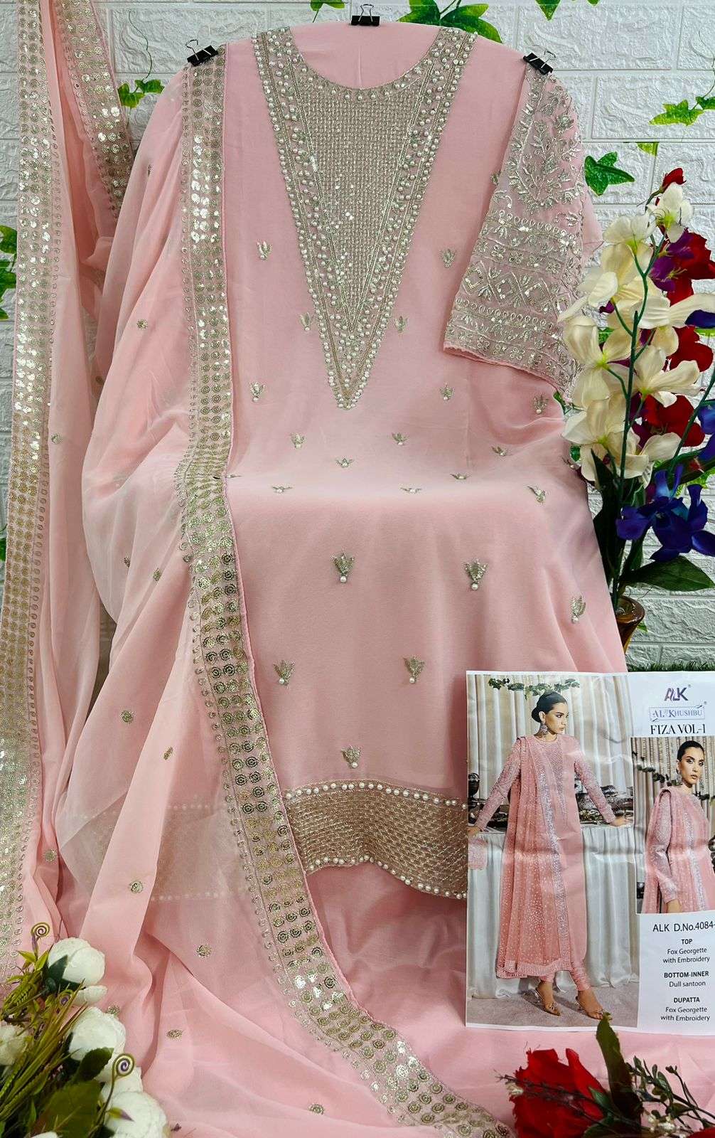 fiza vol 1 by al khushbu exclusive designer pakistani salwar suits