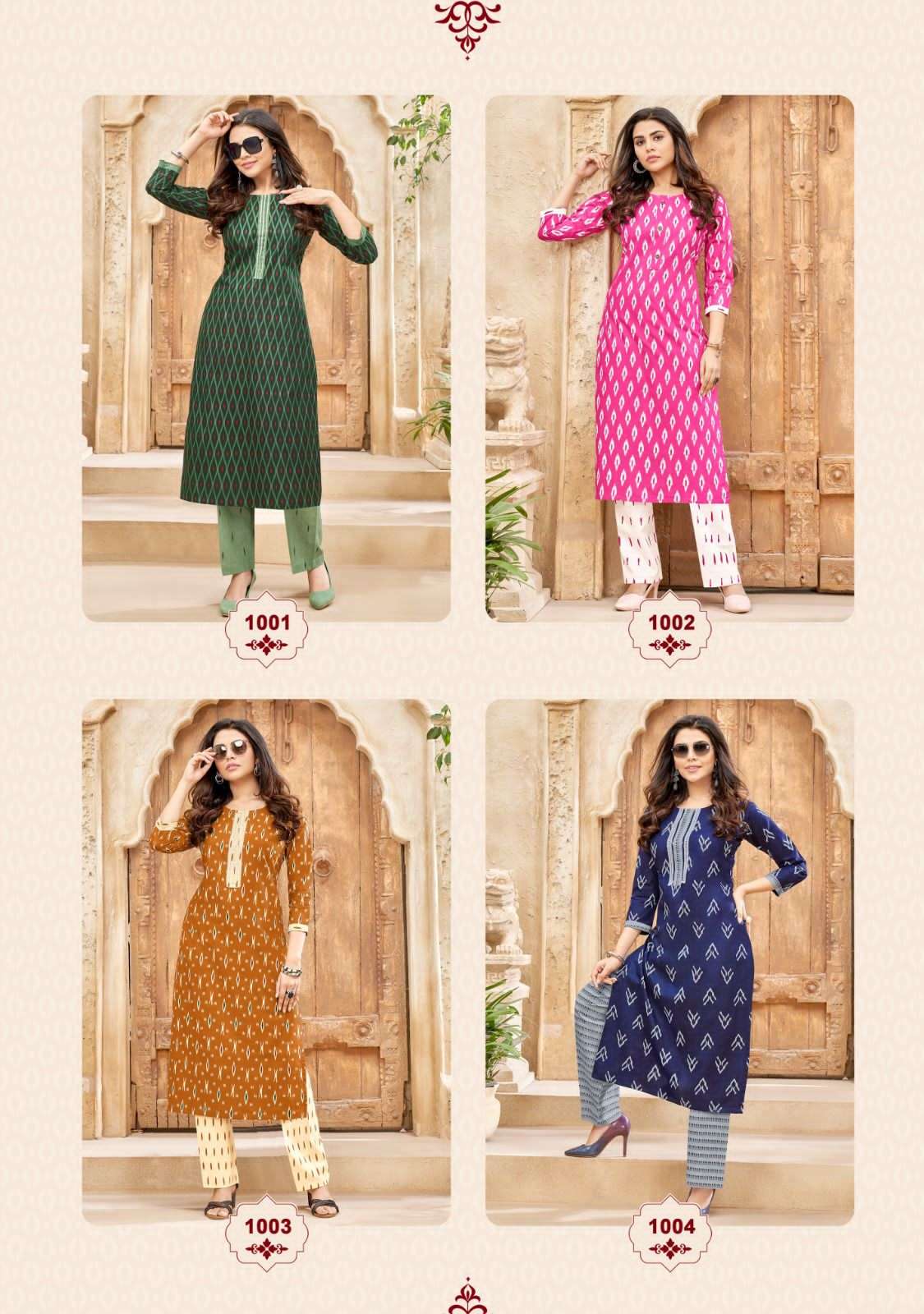 Buy Womens Cotton Blend Embellished Readymade Kurti Online In India At  Discounted Prices