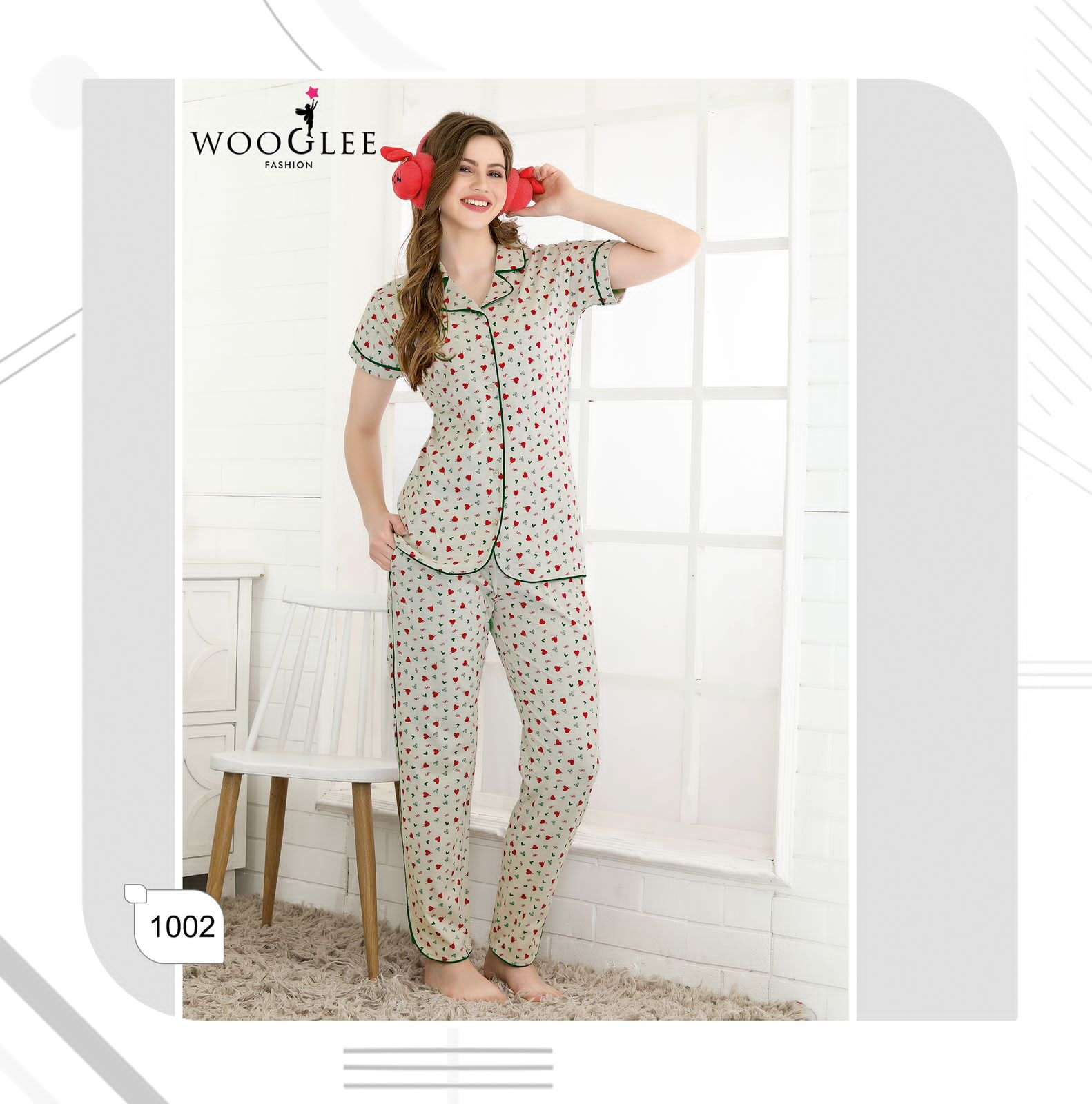 night out vol-3 by wooglee fashion fancy designer night wear dress latest catalogue surat