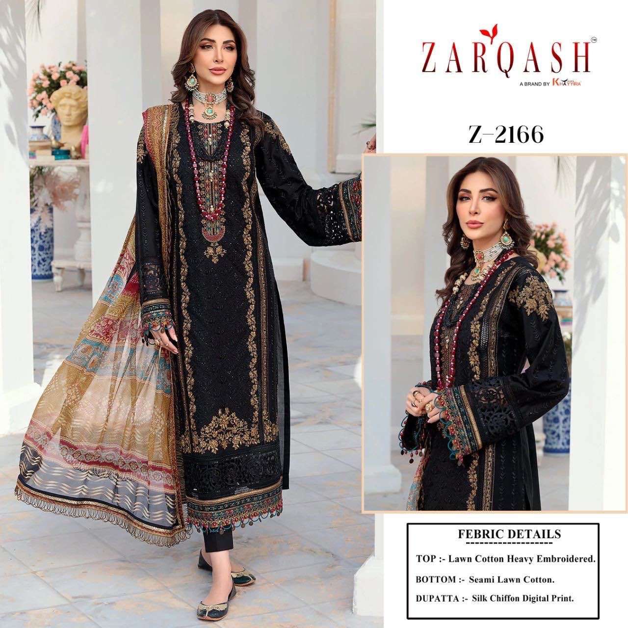 noor chikankari by zarqash exclusive designer pakistani salwar suits latest catalogue collection 2023