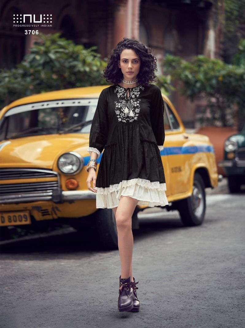 nu vol-37 by nu trendy designer kurtis catalogue online supplier surat