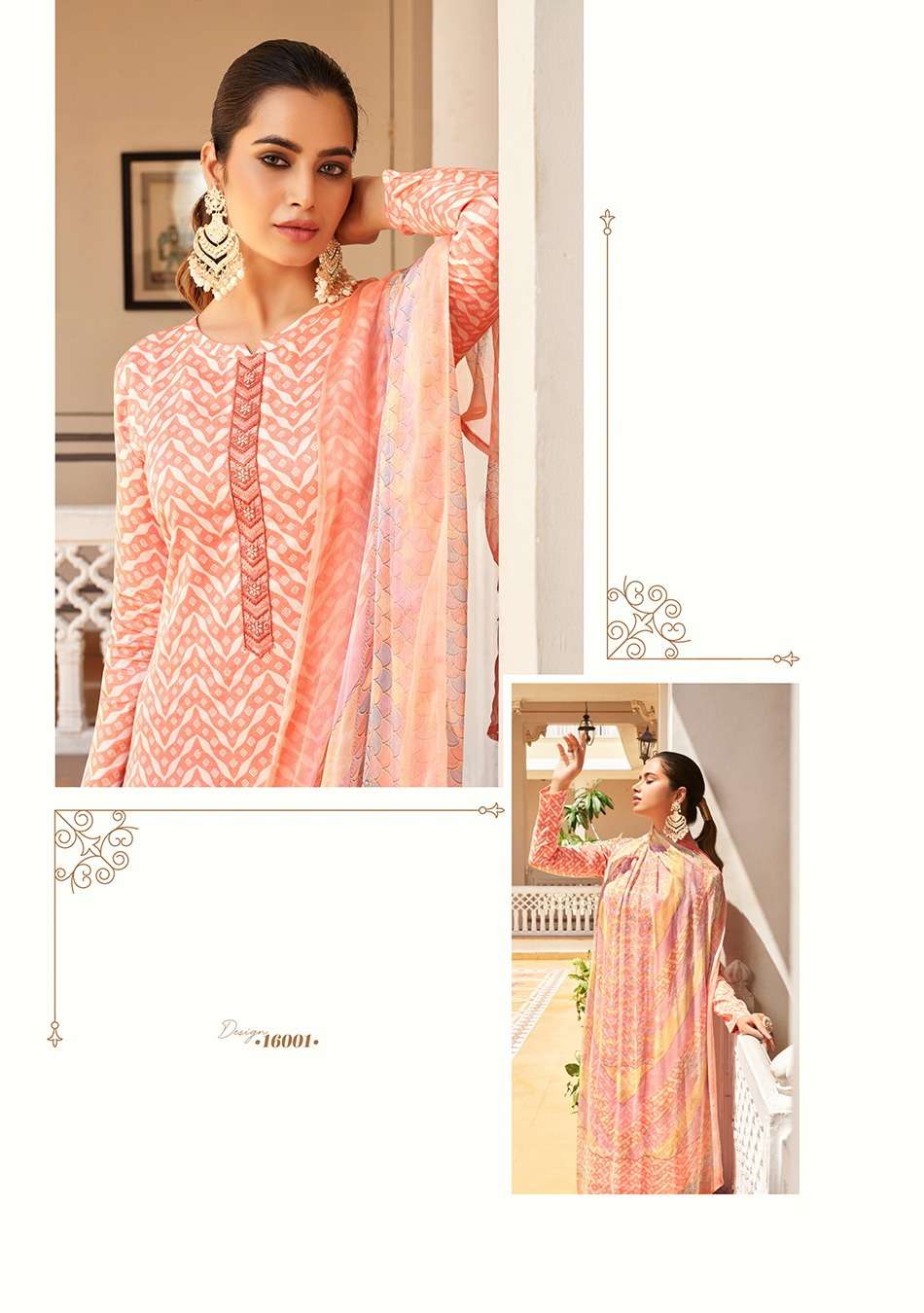 rupali fashion pastel shades 16001 16008 series indian designer