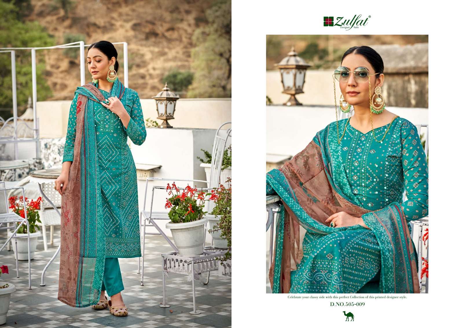 tamanna vol-2 by zulfat designer suits trendy designer premium cotton catalogue collection 2023 