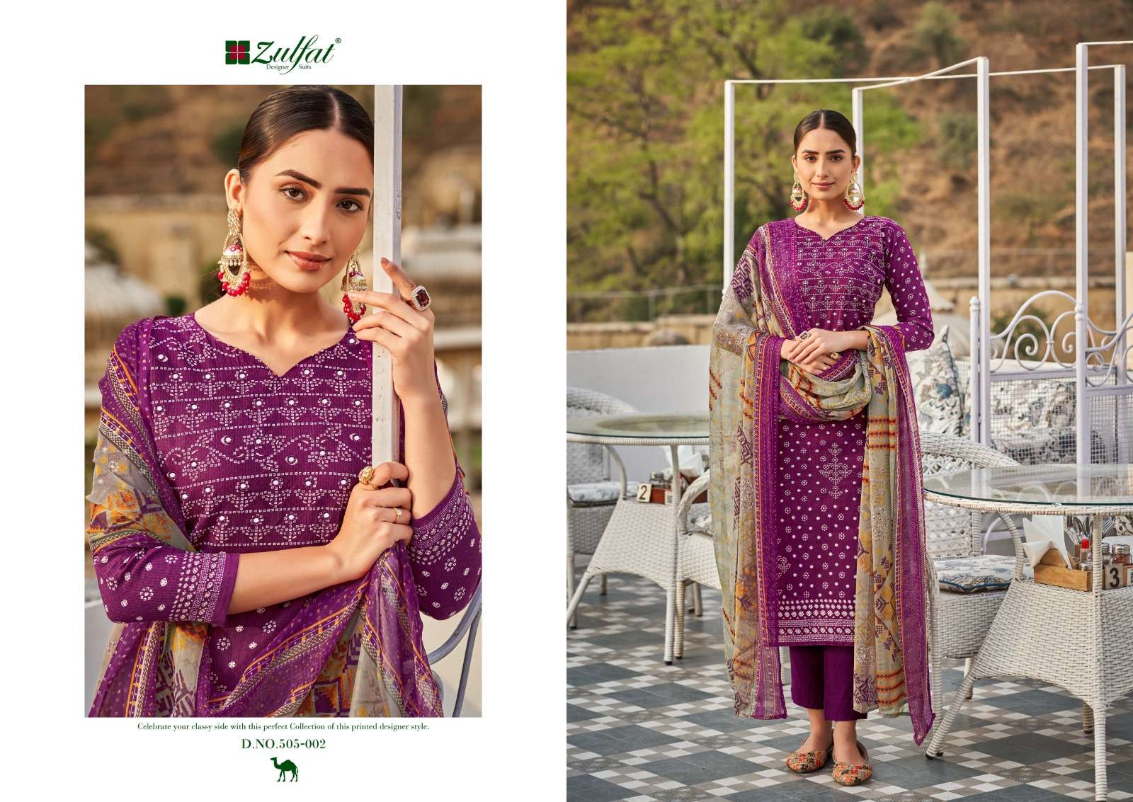 tamanna vol-2 by zulfat designer suits trendy designer premium cotton catalogue collection 2023 