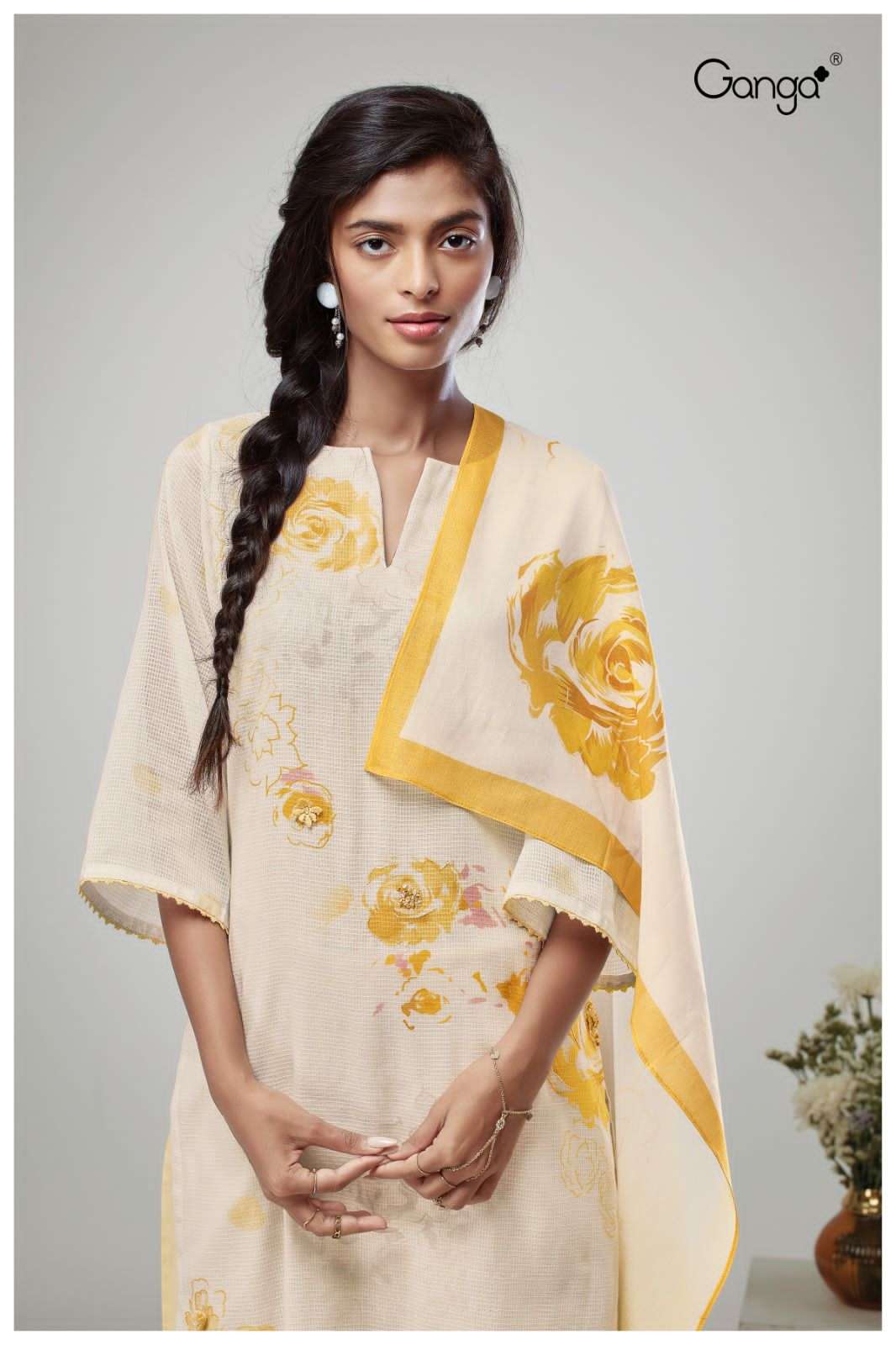 warhi 1684 series by ganga exclusive designer dress material catalogue latest collection 2023 