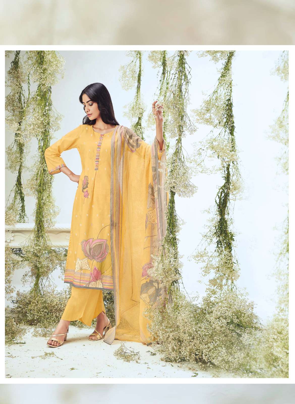 asraar 1432-1437 series by ganga premium cotton designer salwar kameez catalogue design 2023