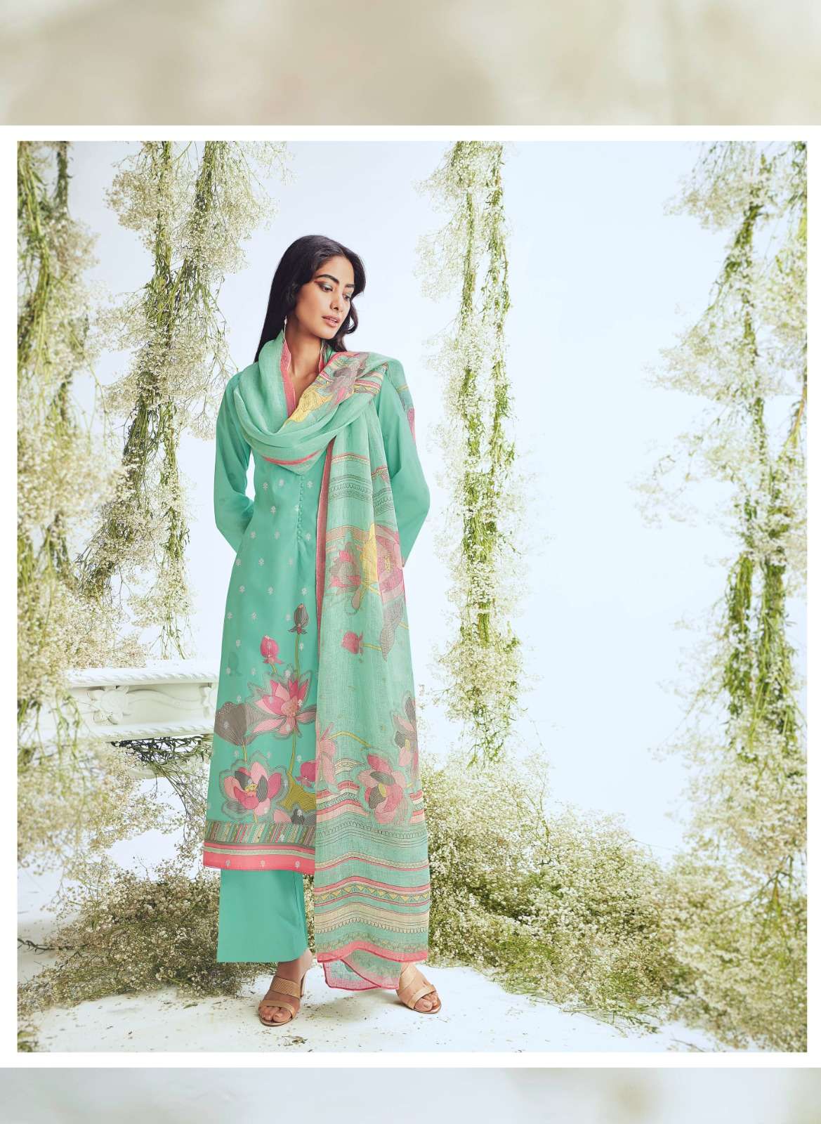 asraar 1432-1437 series by ganga premium cotton designer salwar kameez catalogue design 2023