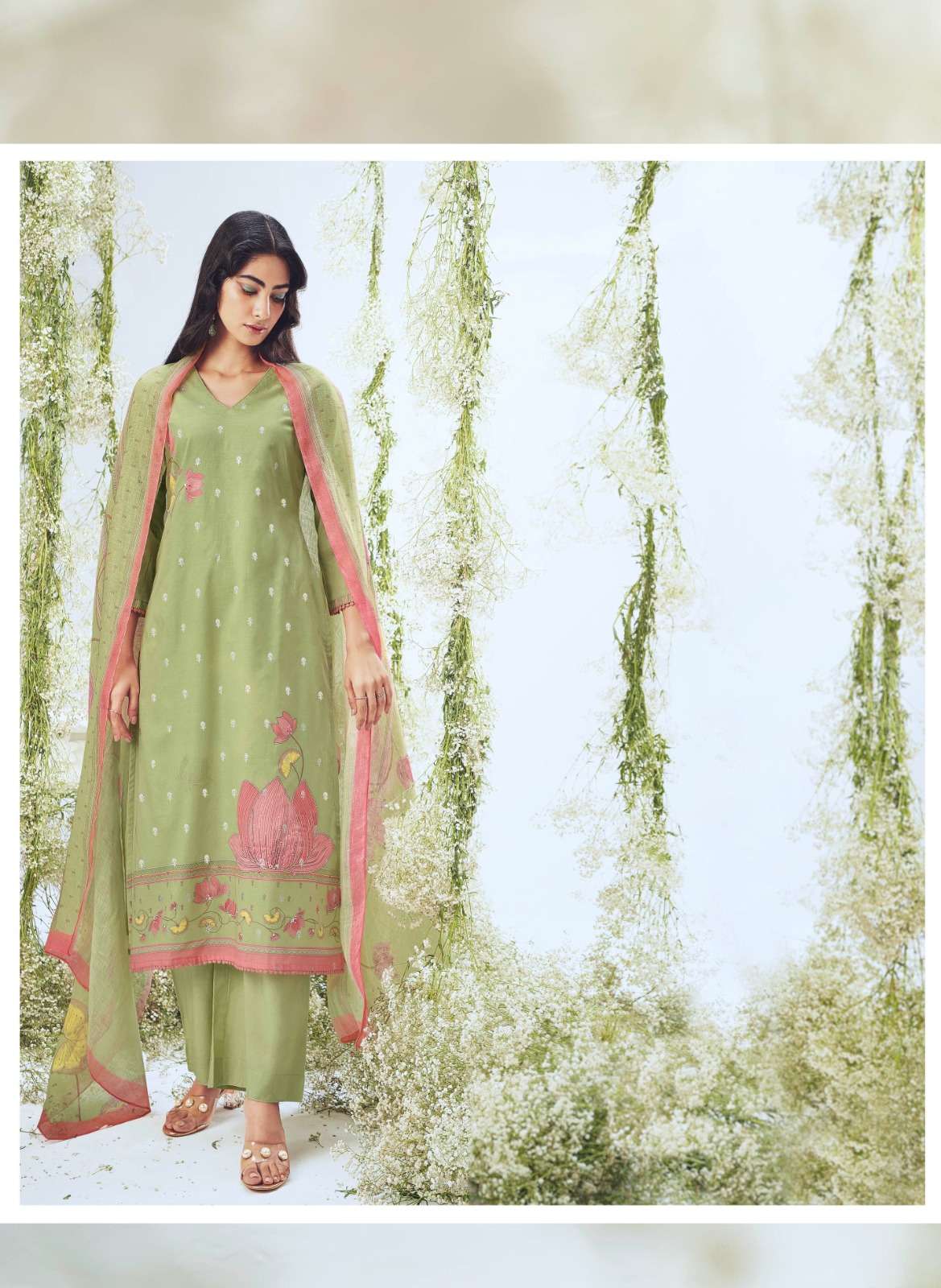 asraar 1432-1437 series by ganga premium cotton designer salwar kameez catalogue design 2023