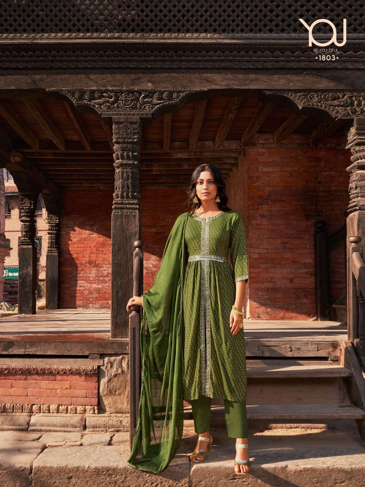 biba by wanna alia cut kurti with pant and dupatta catalogue online supplier surat