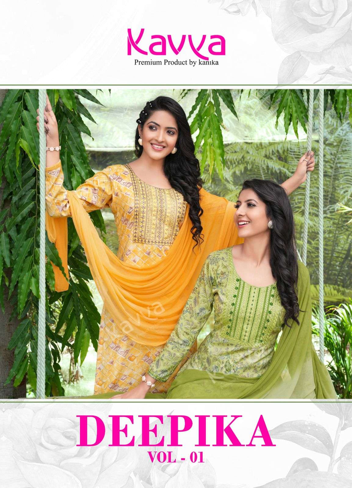 deepika vol-1 by kavya indian designer salwar suits catalogue collection 2023