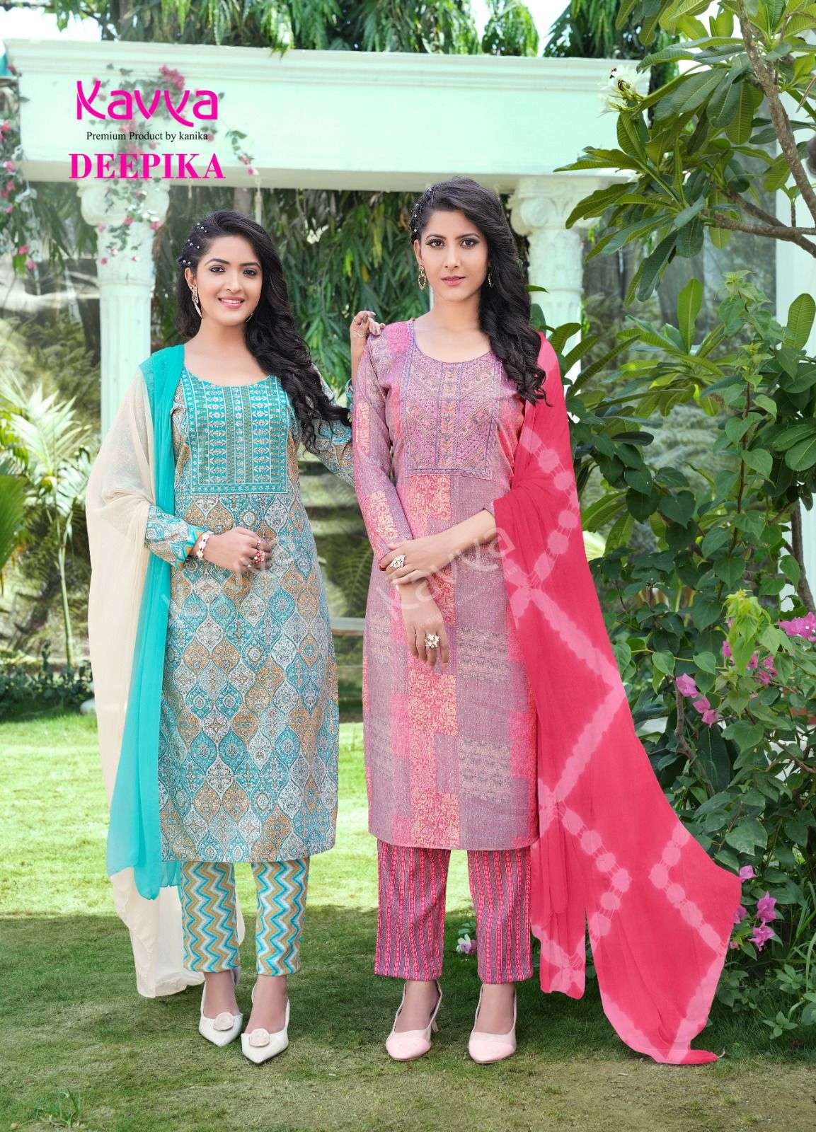 deepika vol-1 by kavya indian designer salwar suits catalogue collection 2023