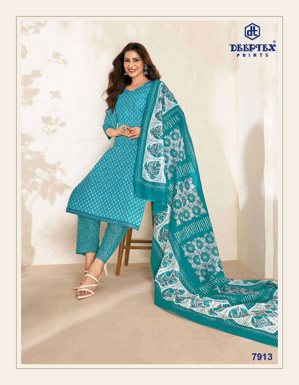 deeptex miss india vol-79 7901-7926 series fancy designer dress material catalogue wholesale collection surat