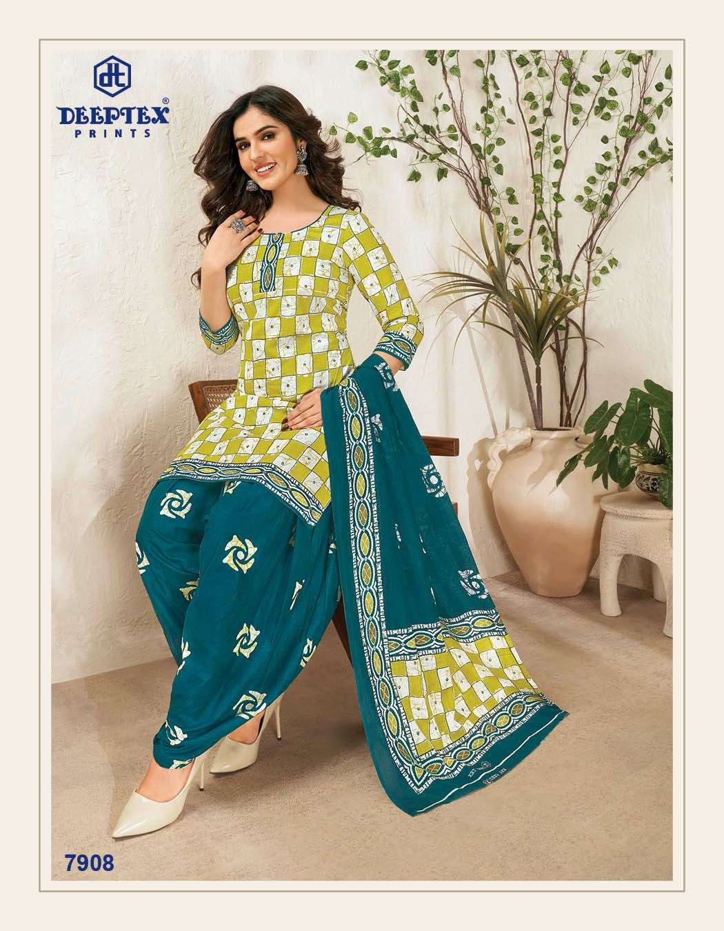 deeptex miss india vol-79 7901-7926 series fancy designer dress material catalogue wholesale collection surat