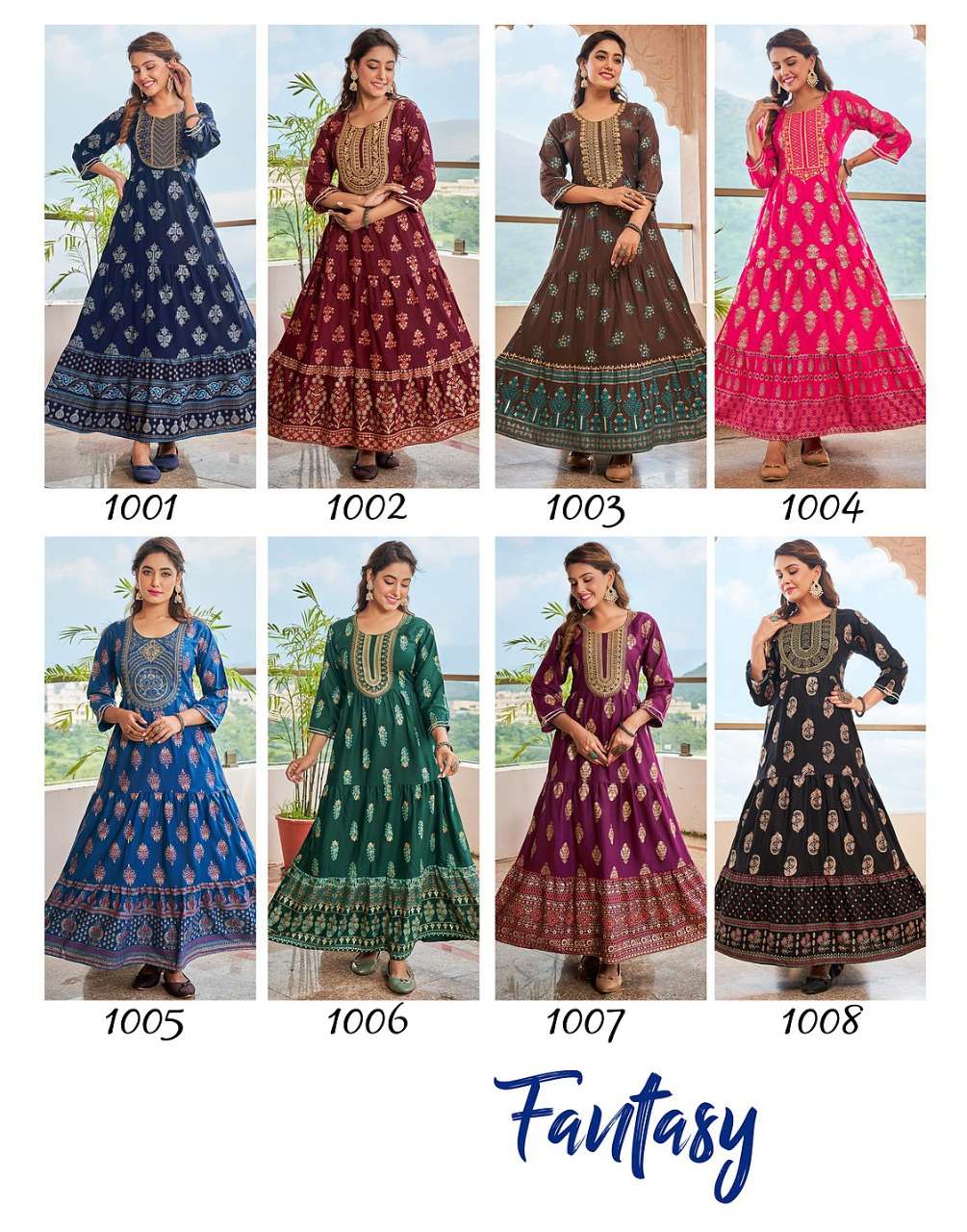 fantasy by viyaa designer latest designer kurtis catalogue online dealer surat