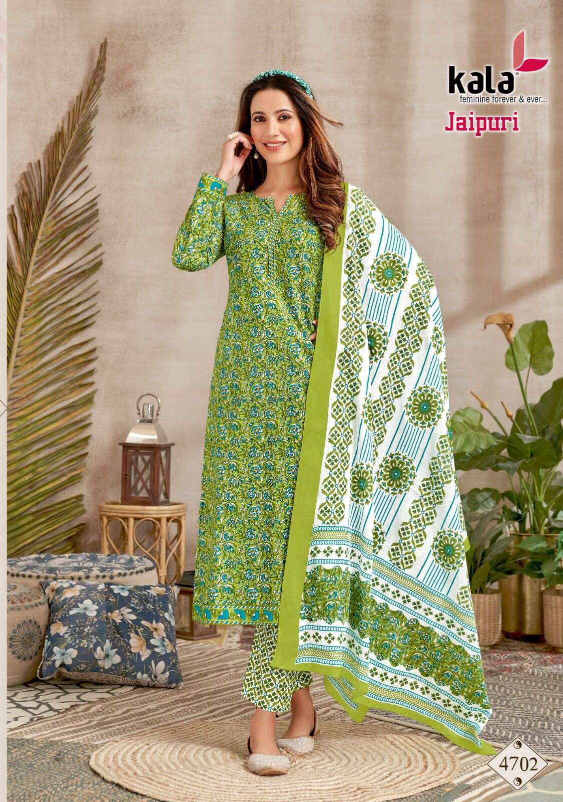 jaipuri vol-2 by tarika creation pure cotton designer salwar suits catalogue wholesale price surat