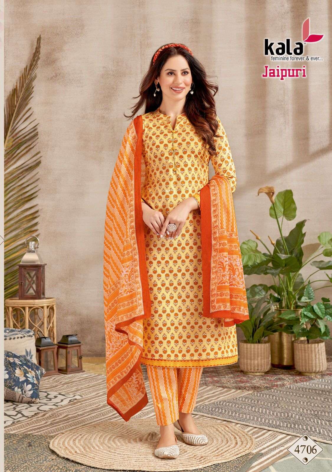 jaipuri vol-2 by tarika creation pure cotton designer salwar suits catalogue wholesale price surat
