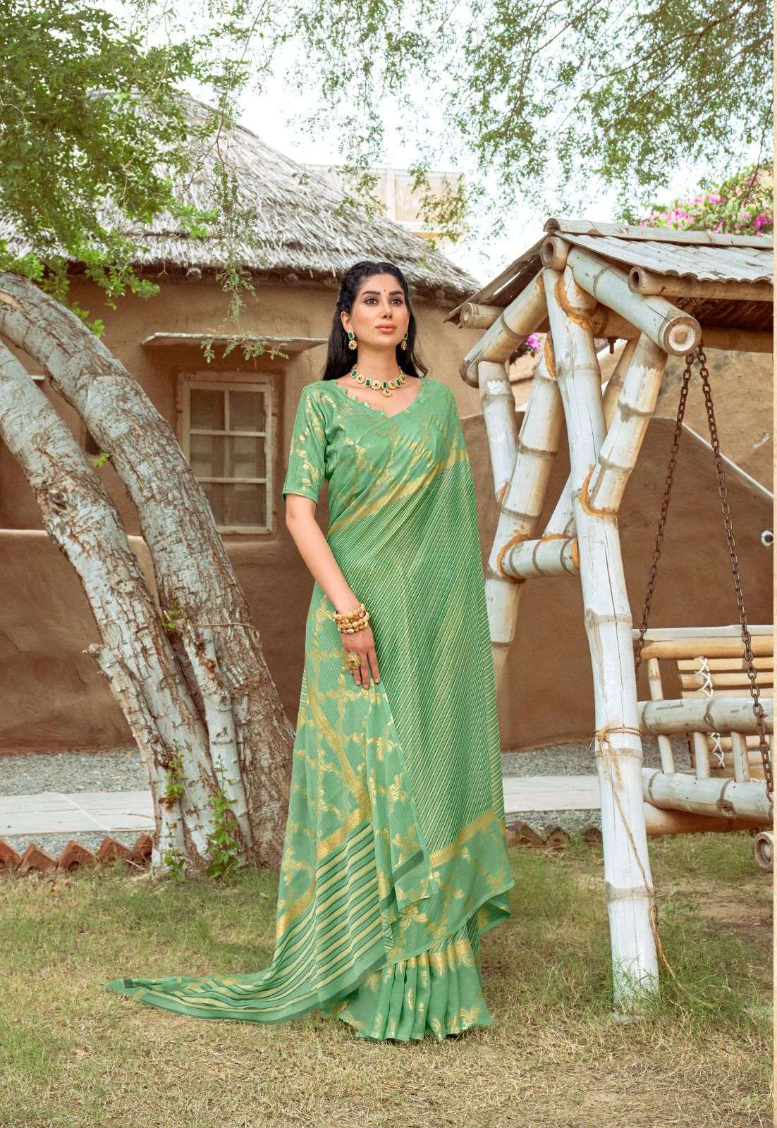 krishna by kashvi creation latest designer saree catalogue wholesaler surat