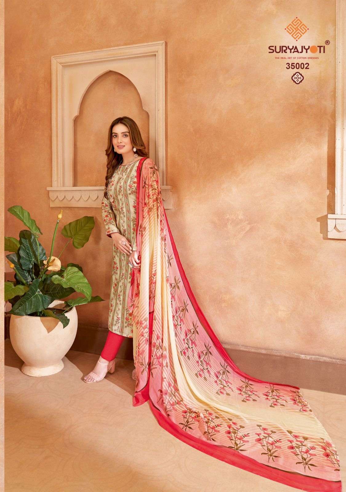 naishaa vol 35 by suryajyoti indian designer dress material