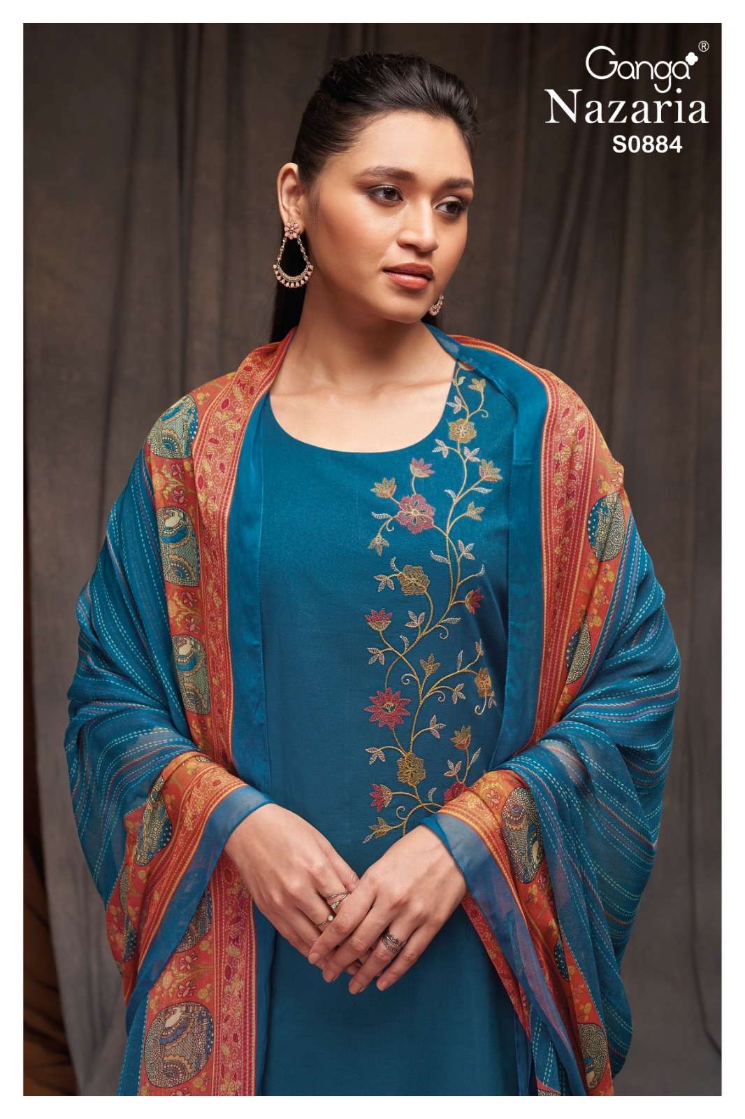 nazaria 884 series by ganga stylish designer salwar kameez