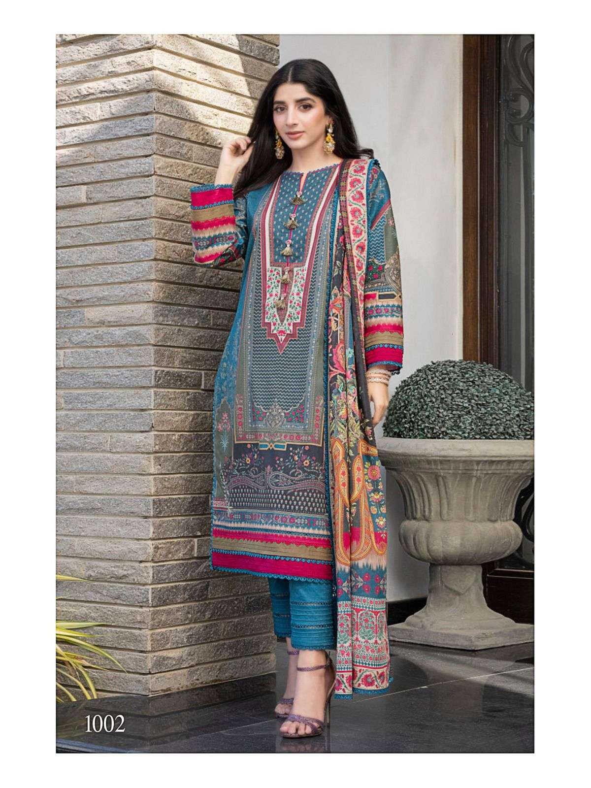 nureh by mumtaz fab pakistani salwar kameez catalogue manufacturer surat