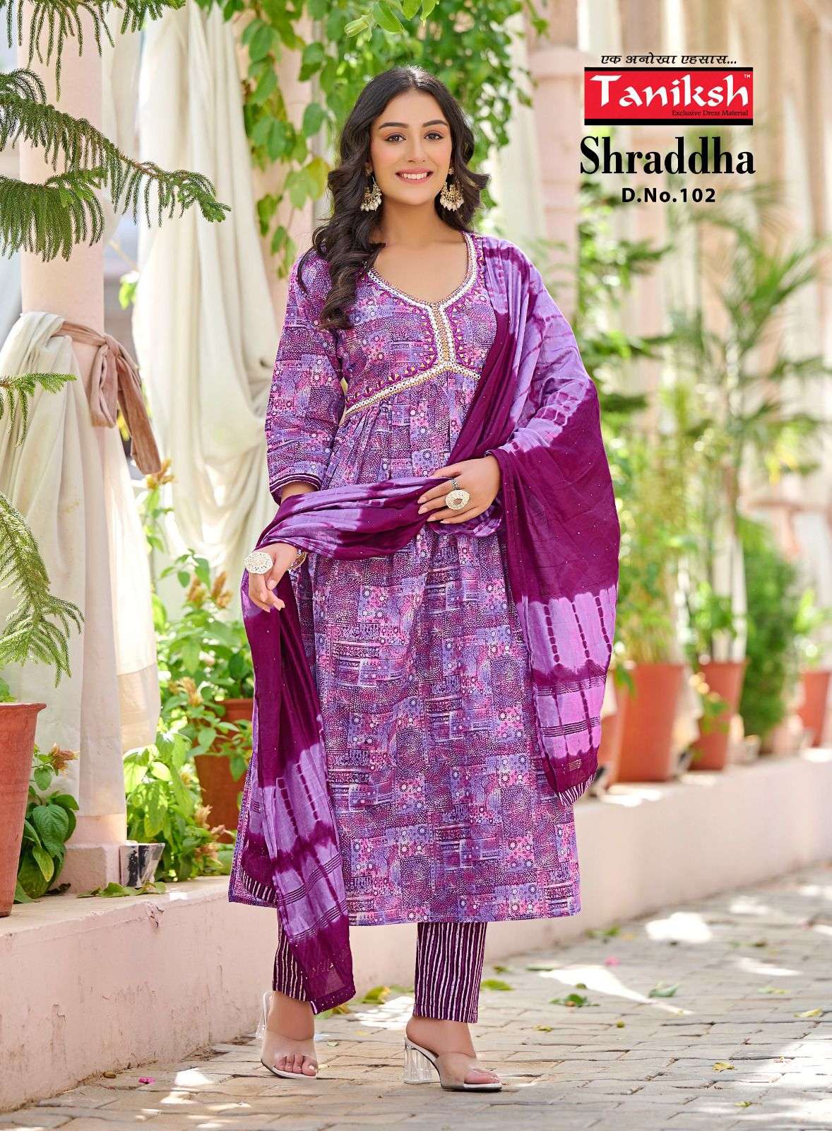 shraddha by taniksh latest designer readymade designer salwar suits catalogue design 2023