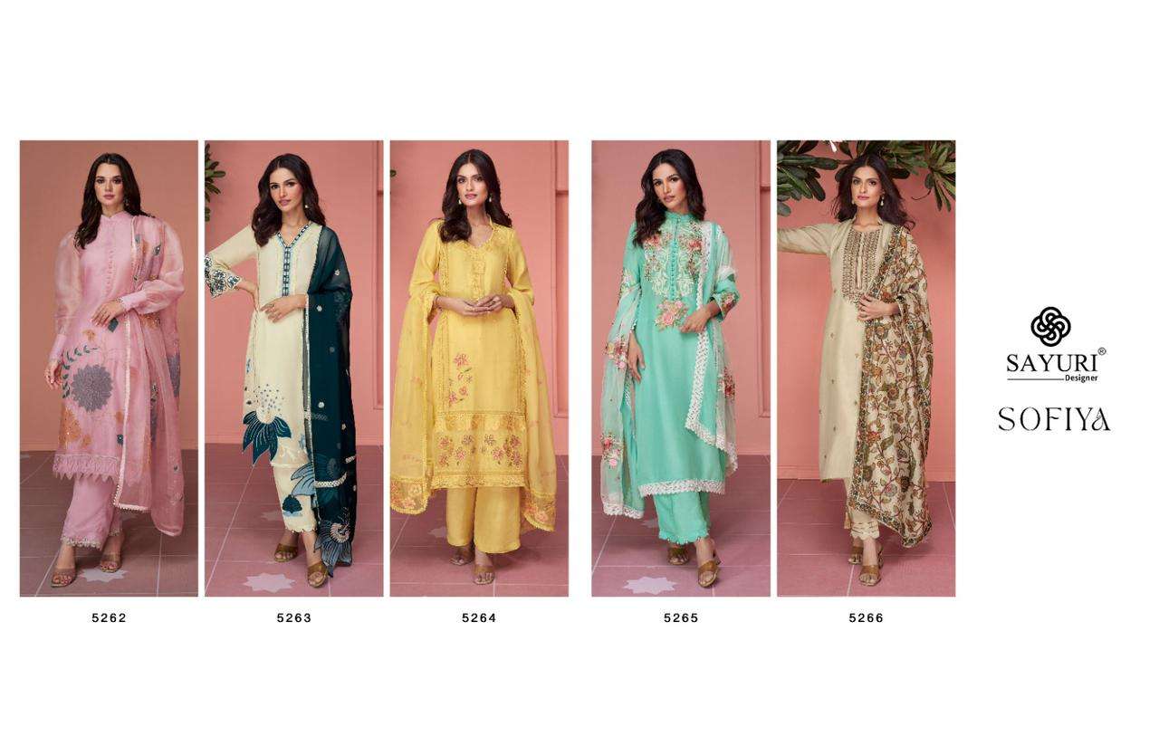 sofiya by sayuri designer latest designer dress catalogue design 2023