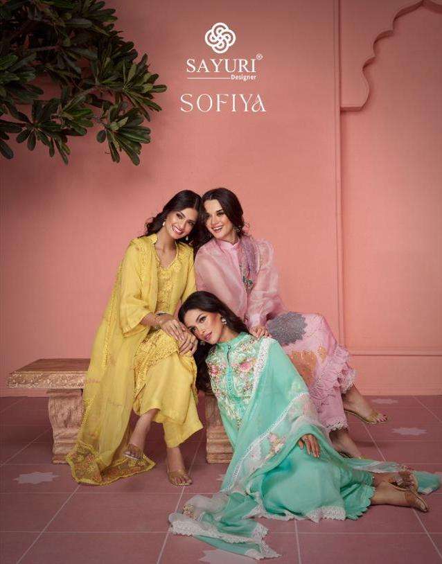 sofiya by sayuri designer latest designer dress catalogue design 2023