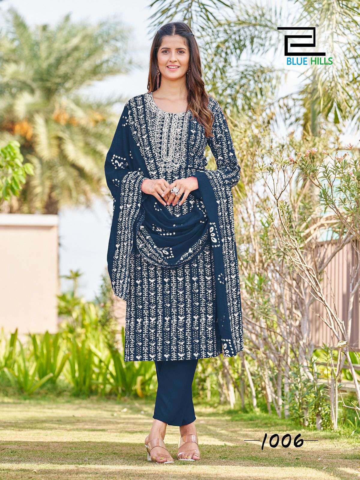 trending move by bluehills branded kurtis catalogue online dealer surat