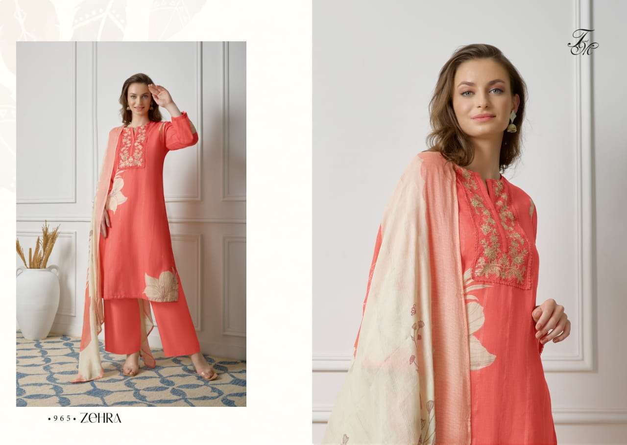 zehra by t&m exclusive designer salwar kameez catalogue online price surat