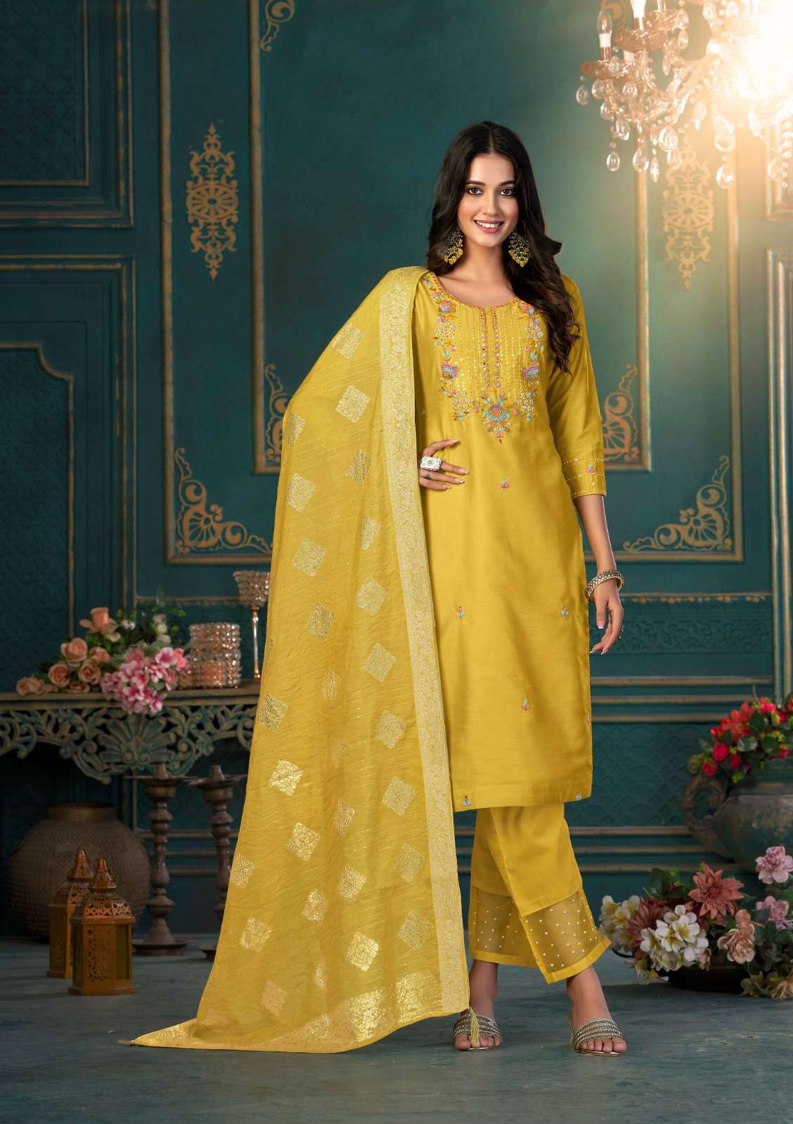 Silk party wear kurtis new arrivals