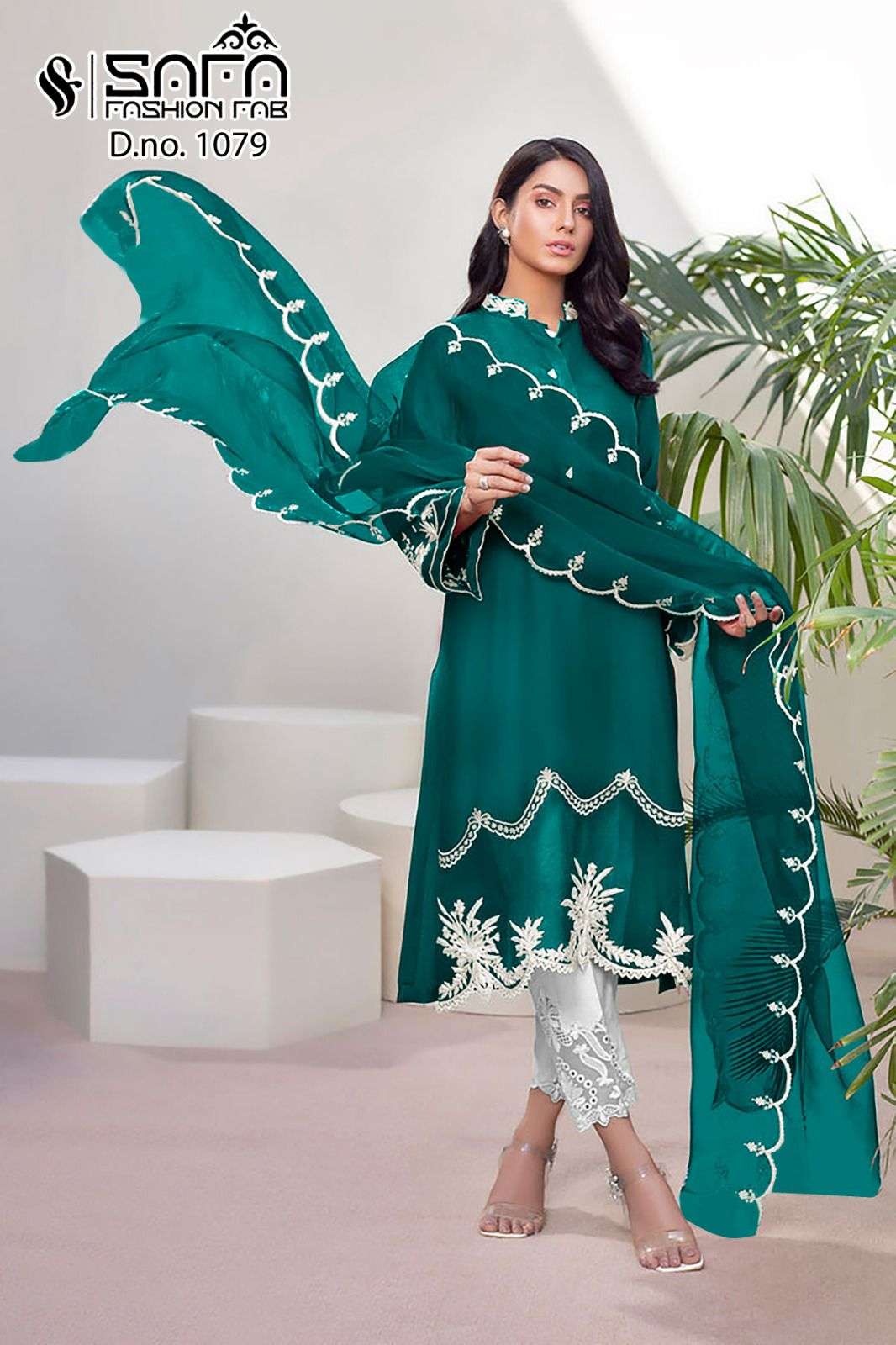 Latest Designer Party Wear Readymade Aaria Silk Suit - Stylecaret.com