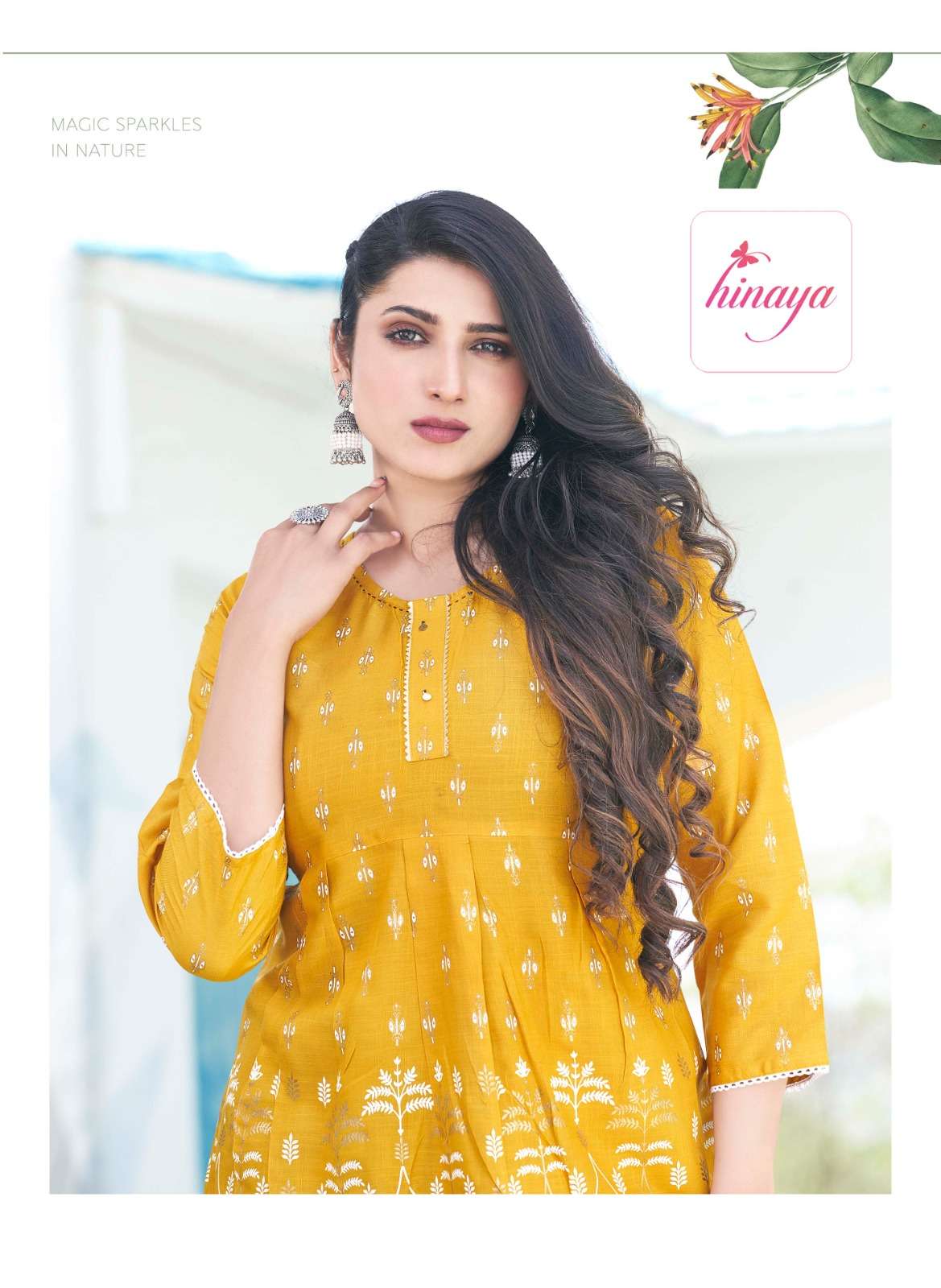 western for u vol-30 30001-30008 series by hinaya rayon designer short tops catalogue wholesaler surat