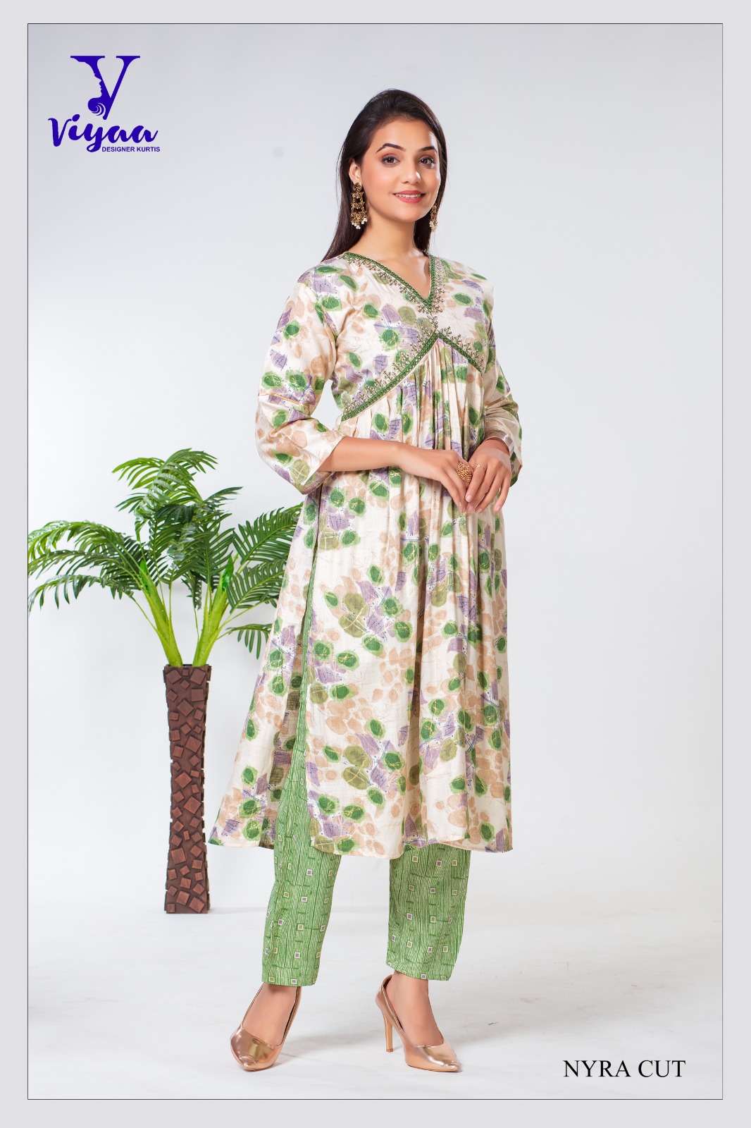 Aarvi Rang Manch Casual Wear Kurti With Bottom Collection :textileexport