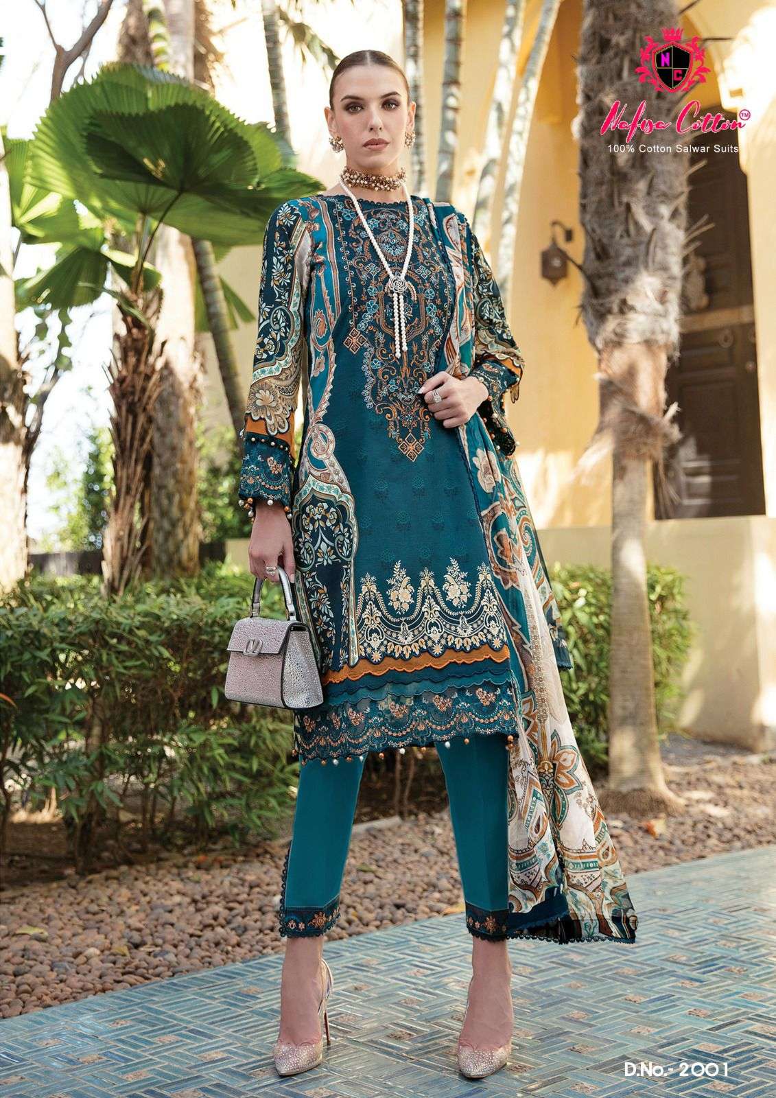 Keval Kainat Vol 9 Luxury Lawn Cotton Printed Karachi Dress Material  Wholesale catalog
