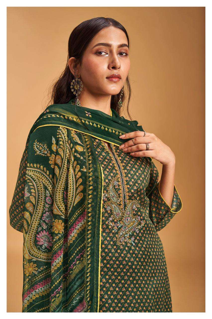 Varsha Killim Pashmina Digital Printed With Heavy Hand Work Designer Winter  Suits Collection Wholesaler Surat