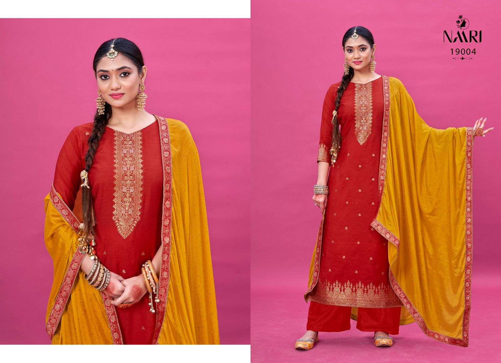 RAAS BY NAARI 19001 TO 19004 SERIES BEAUTIFUL STYLISH FESTIVE SUITS FANCY  COLORFUL CASUAL WEAR &