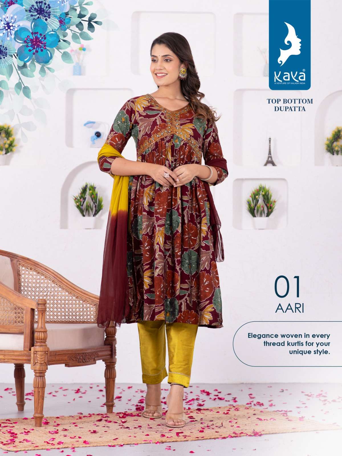aari kaya latest designer kurti set traditional wholesaler surat gujarat 2 2023 12 06 12 05 01