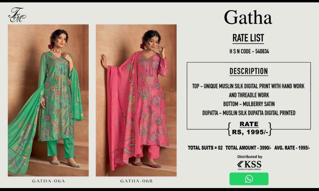 ZURI-1113 BY GANGA FASHION BEAUTIFUL SUITS COLORFUL STYLISH FANCY CASUAL  WEAR & ETHNIC WEAR PREMIUM