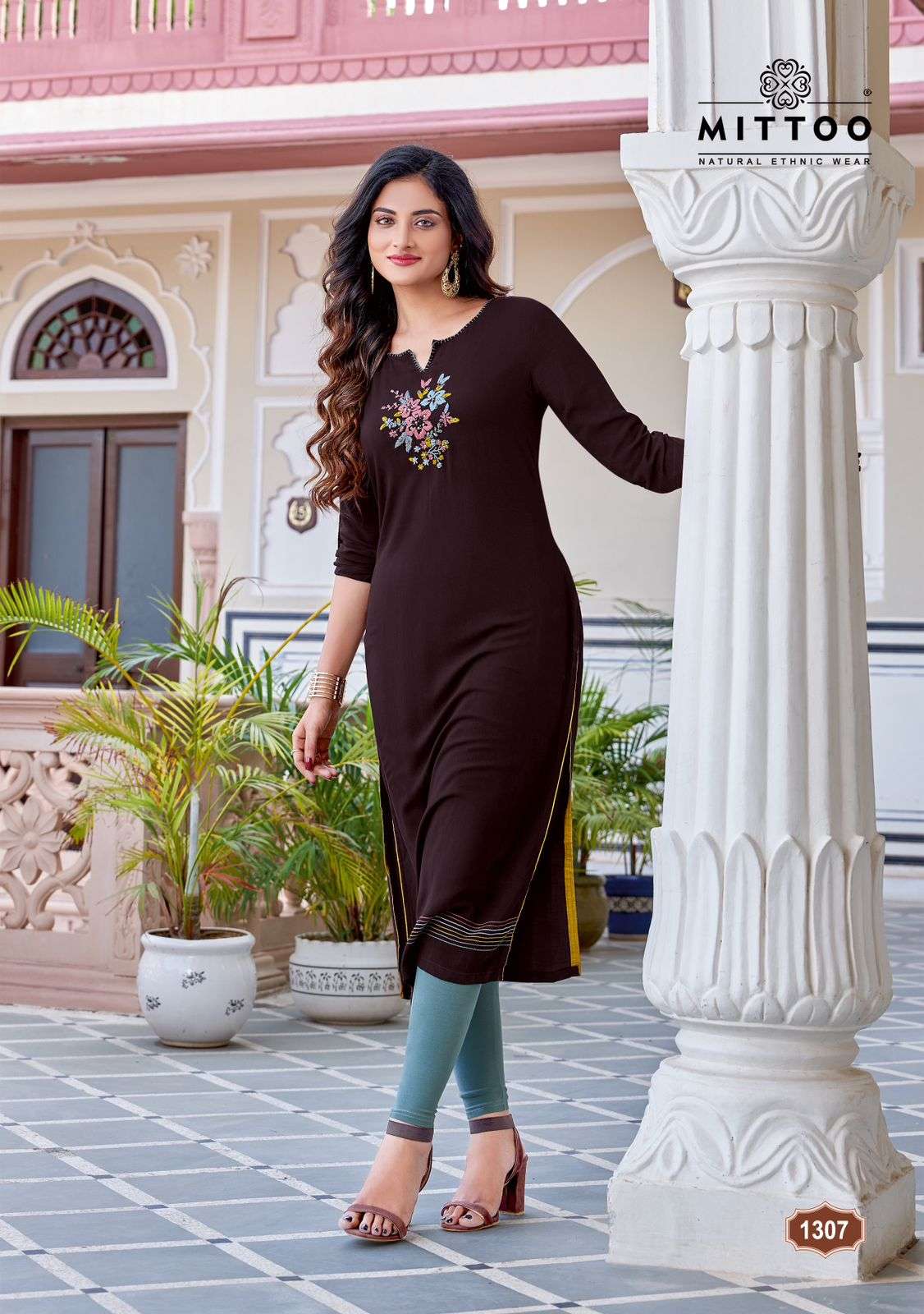 Blue Beautiful And Elegant Straight Black Rayon Foil Printed Kurti For  Casual And Party Wear at Best Price in Thane | Hb Solution
