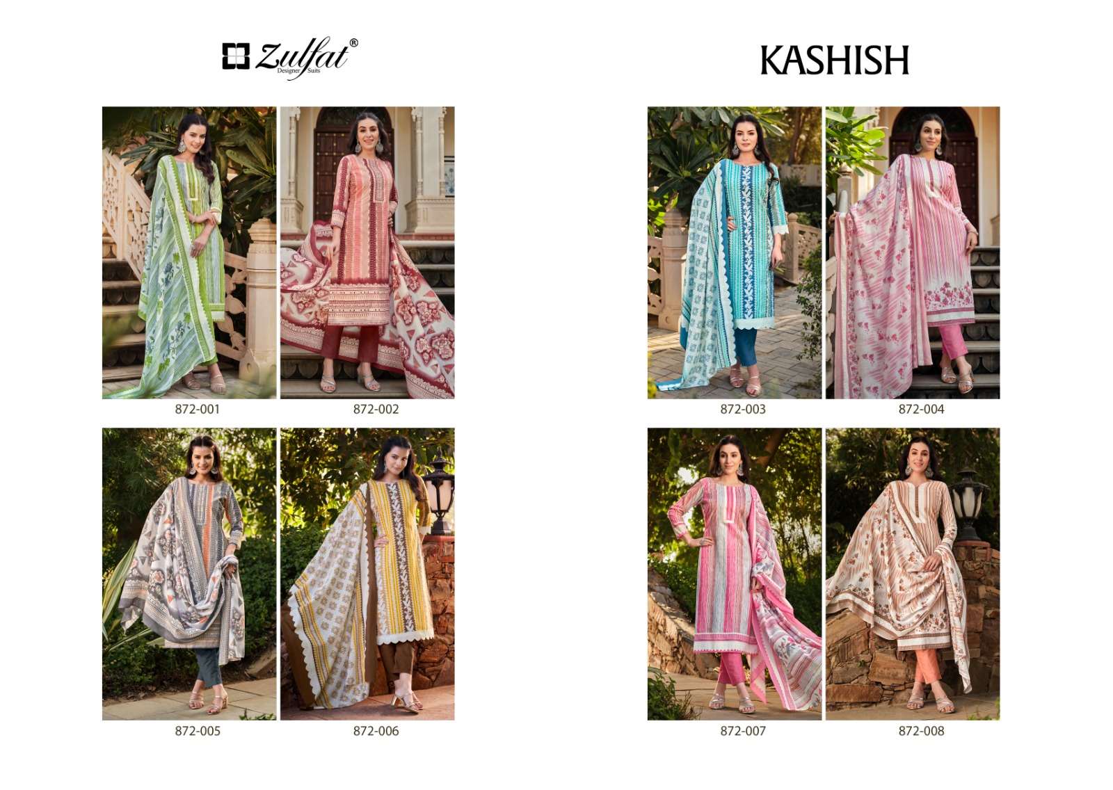 kashish zulfat exclusive cotton printed salwar suits online best