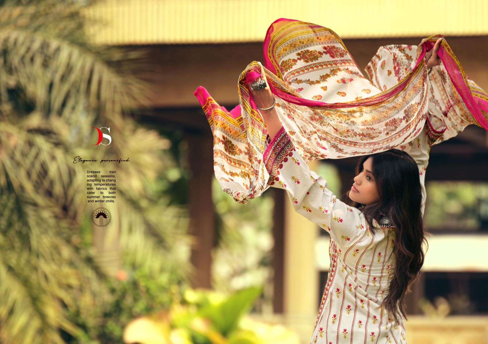 deepsy suits signature pure cotton chiffon dupatta catalogue wholesale best rate surat 